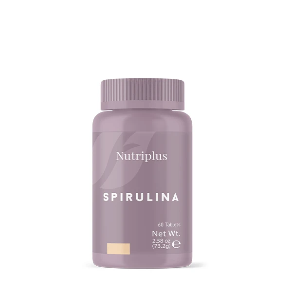 1000410_400.webp Nutriplus Spirulina 60 Tablet - Görsel 1