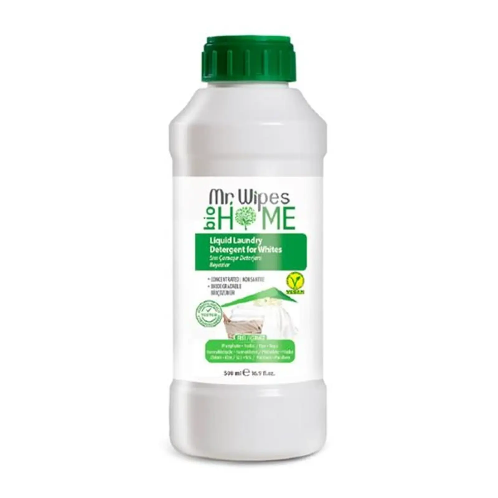 1000429_400.webp Mr. Wipes Beyazlar İçin Sıvı Çamaşır Deterjanı 500 ml - Görsel 1