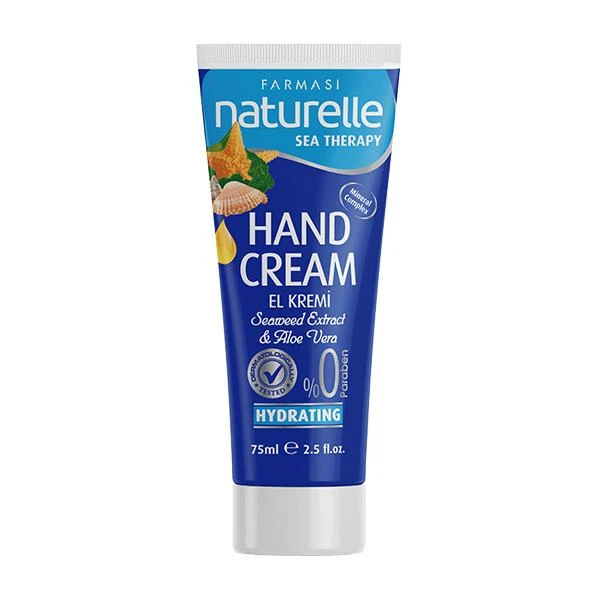 1000583_400.webp Naturelle Sea Therapy Yosun & Aloe Vera Nemlendirici El Kremi 75 ml - Görsel 1