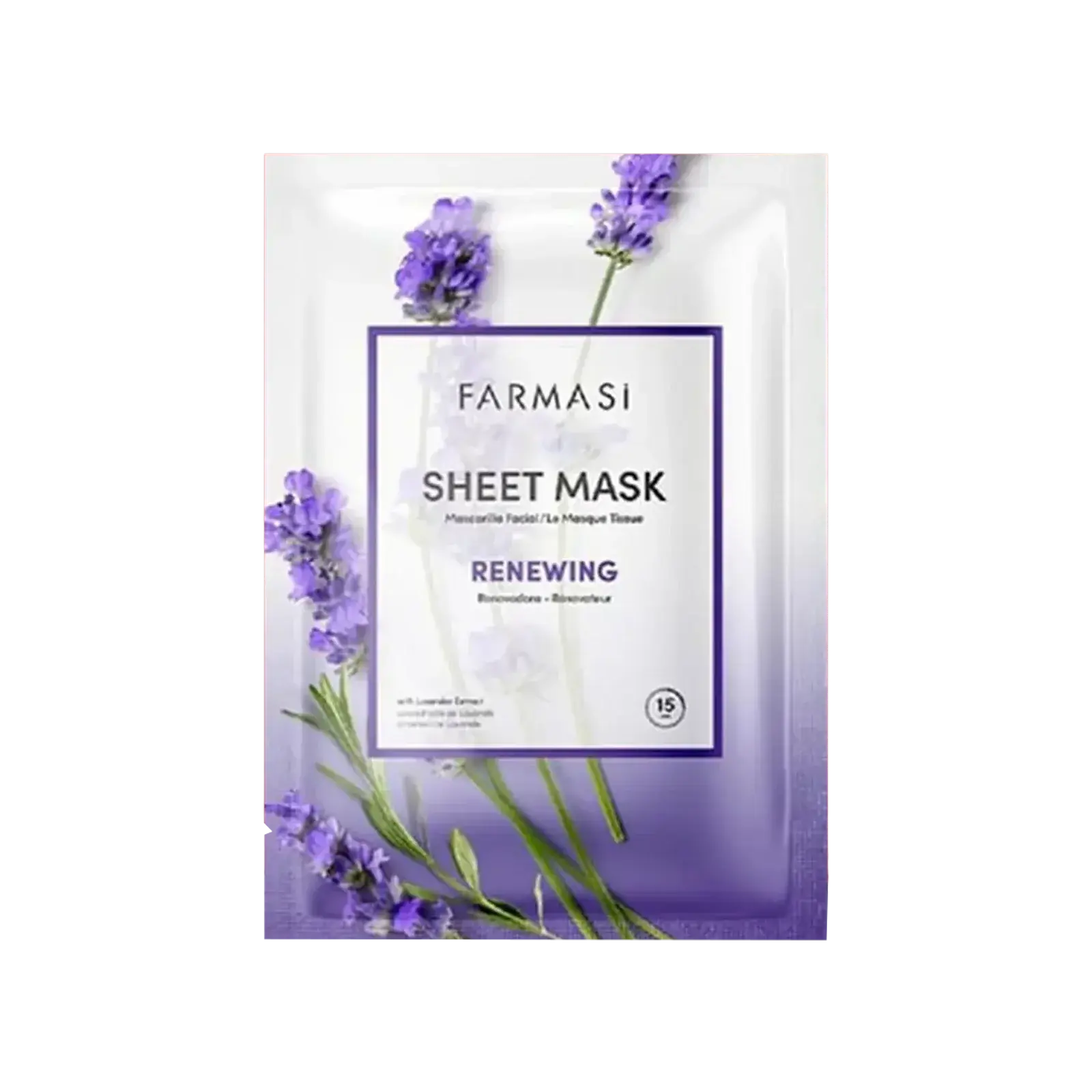 1002243_400.webp 5'li Renewing Lavantalı Kağıt Maske 28 gr - Görsel 1