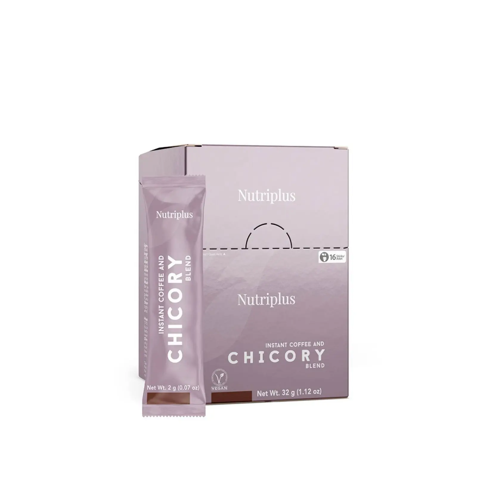 9700827_400.webp Nutriplus Hindiba Kahve 2 gr - 16 Adet - Görsel 1